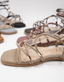 Macy Gladiator Sandal - Taupe
