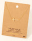 Cross Jewel Pendant Necklace