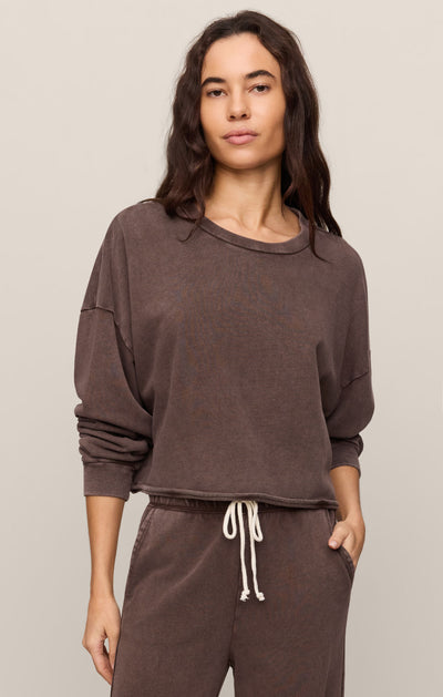 Circuit Sweatshirt | Dark Chocolate