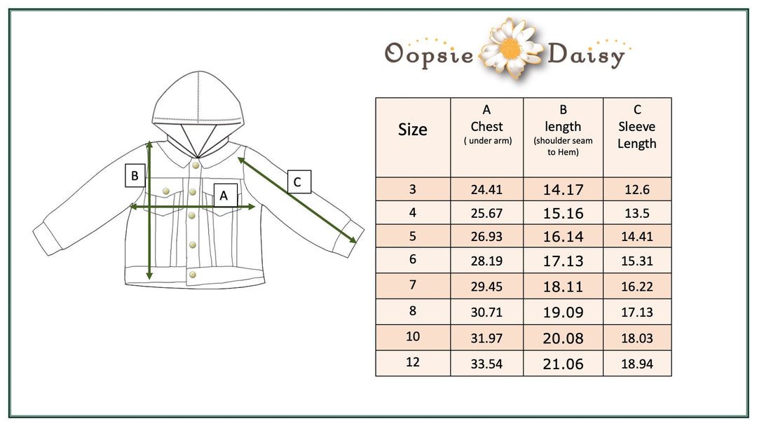 Pink Hooded Denim Jacket