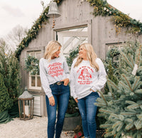 Mistletoe Kisses and Christmas Wishes Sweatshirt