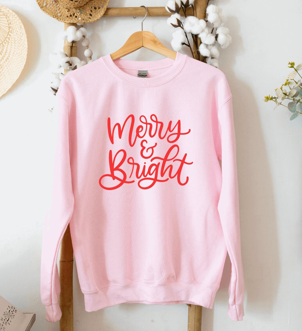 Merry and Bright Christmas Sweatshirt