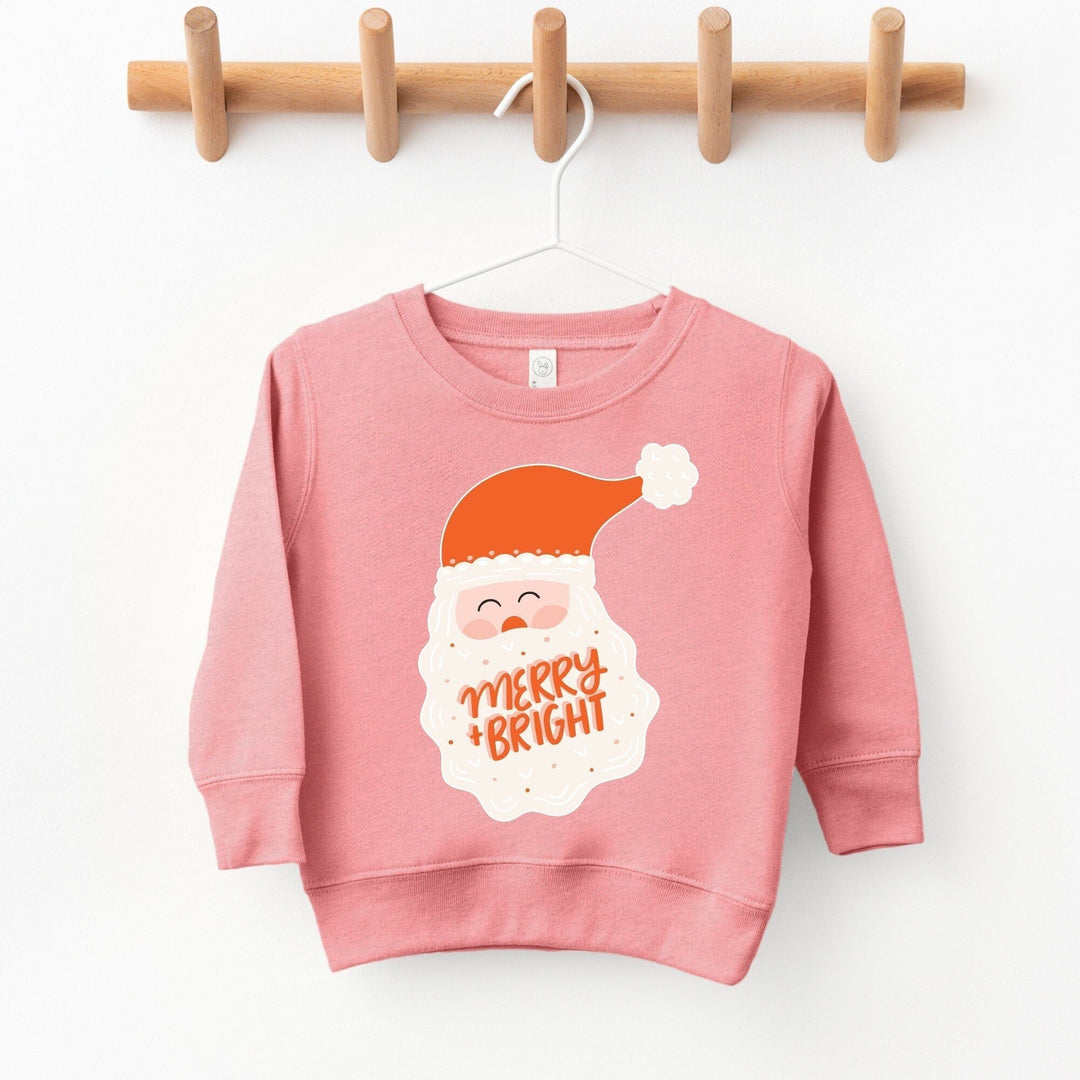 Merry and Bright Santa Sweatshirt