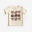 Cheer Football and Bows Tee