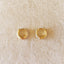 18k Gold Filled 13mm Cubic Zirconia Clicker Hoop Earrings