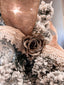 Glitter Rose Ornament