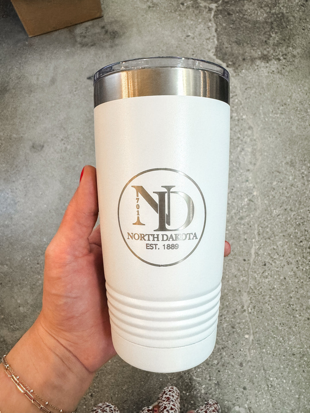 ND 701 Engraved Tumbler