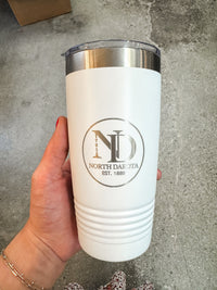 ND 701 Engraved Tumbler