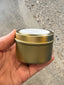 Candle Travel Tins Gold
