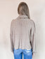 Turtle Neck Dolman Sleeve Sweater - Coco