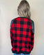 Cindy Checkered Long Sleeve w/ Sequins