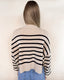 Mock Neck Ribbed Sweater - Khaki