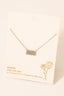 Mama Pendant Chain Necklace