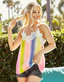 Rainbow Lace Cami