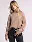 Lana Sweater - Heather Mocha