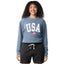 Vintage USA Patriotic Lightweight Crew