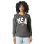 Vintage USA Patriotic Lightweight Crew
