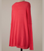 Lightweight Cable Knit Sweater - Coral