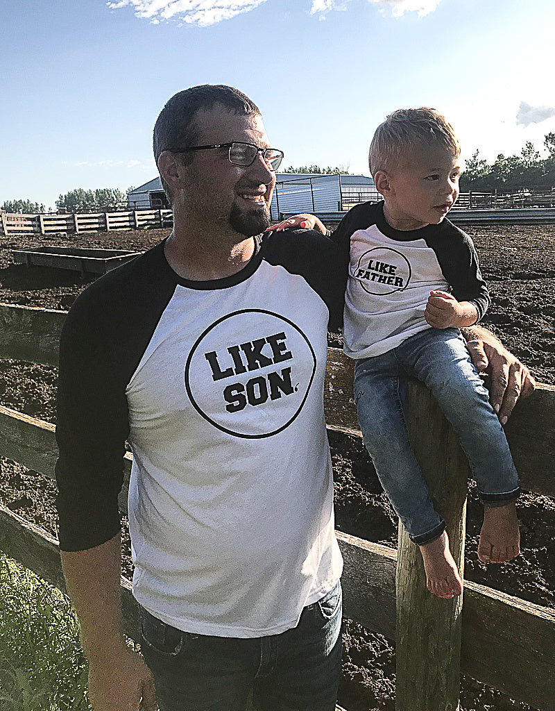 Like Son Baseball Tee
