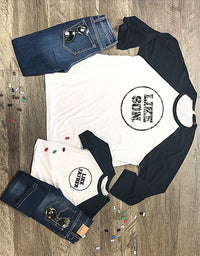 Like Son Baseball Tee