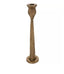 Gold Hammered Metal Candle Holder