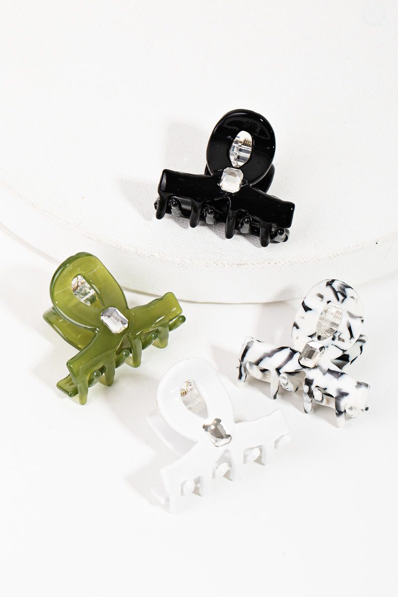 Mini Acetate Jaw Hair Clips