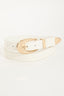 Sleek Faux Leather Belt