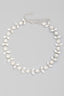 Flower Rhinestone Statement Necklace