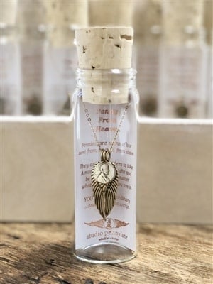 Penny From Heaven Petite Penny w/ Wings Necklace