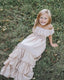 Nellie Ruffle Maxi Dress - Champagne