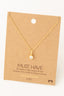 Dainty Gem Drop Necklace