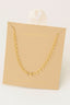 Long And Short Oval Chain Necklace