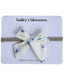 Nylon Bow - Blue Floral