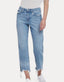 Poppy Fray Hem Straight Jean