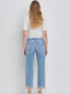 Poppy Fray Hem Straight Jean