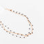 Multi Layered Beaded Chain Necklace