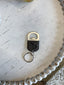 ND 701 Leather Bottle Opener Keychain