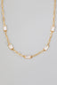 Rhinestone Baguette Necklace