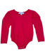 Rosalind Puff Long Sleeve Leotard - Red