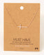 Cross Jewel Pendant Necklace