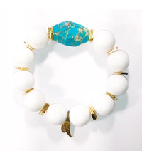 She Is Awakened White Agate