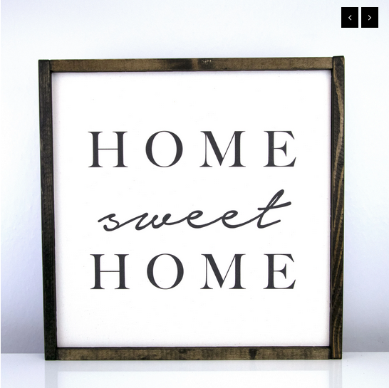 Home Sweet Home | 16 x 16