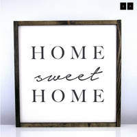 Home Sweet Home | 16 x 16