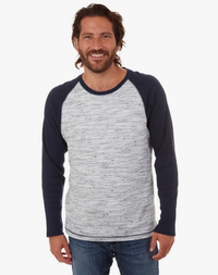 Channing Thermal Crew Neck - Lake Blue