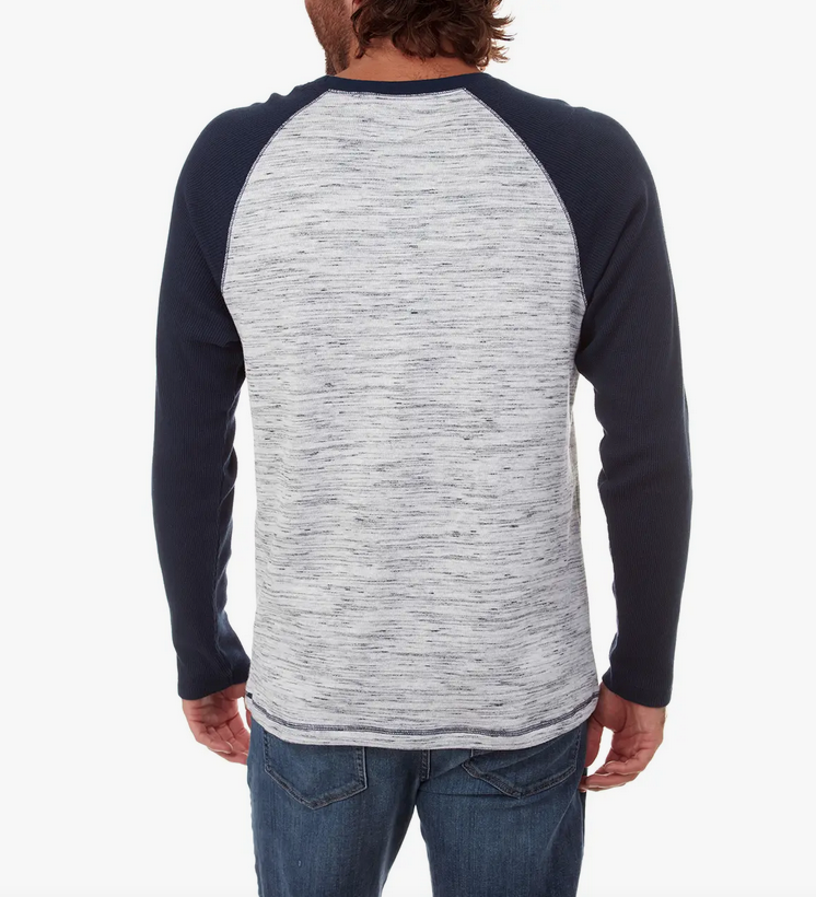 Channing Thermal Crew Neck - Lake Blue