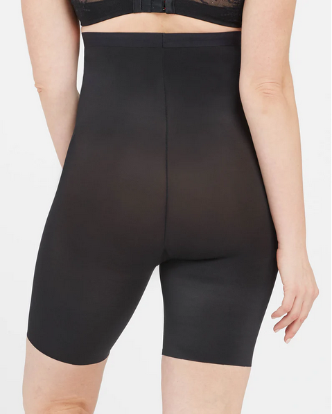 Thinstincts 2.0 High-Waisted Mid-Thigh Short - Very Black