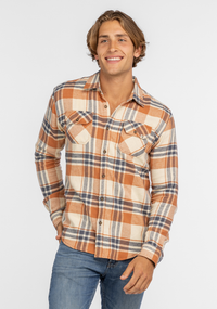 Mason Flannel - Argan Brown