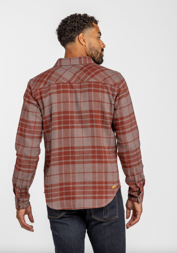 Mason Flannel - Mahogany Falcon