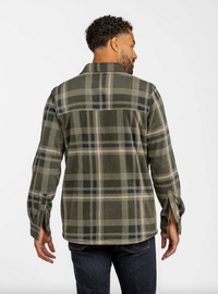 Spectral Shirt Jacket - Tea Leaf