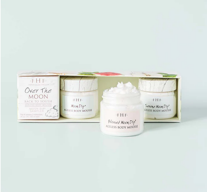 Over The Moon – Moon Dip Body Mousse Sampler